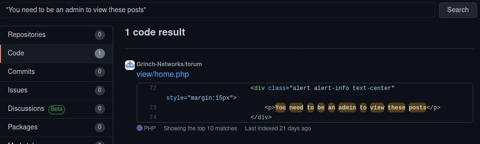 github